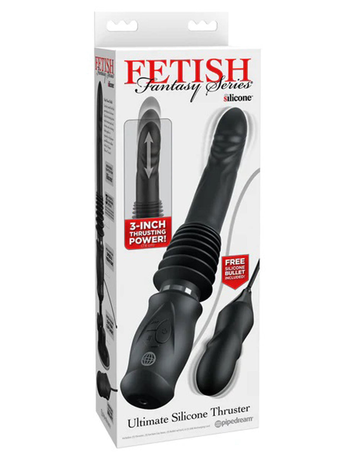FFS Ultimate Silicone Thruster – Rechargeable Thrusting Vibrator (0) Black > Dildos > Thrusting Dildos