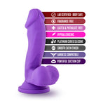 Ruse Juicy Purple Dong 7 Inch Realistic Dildo Purple > Dildos > Realistic Dildos