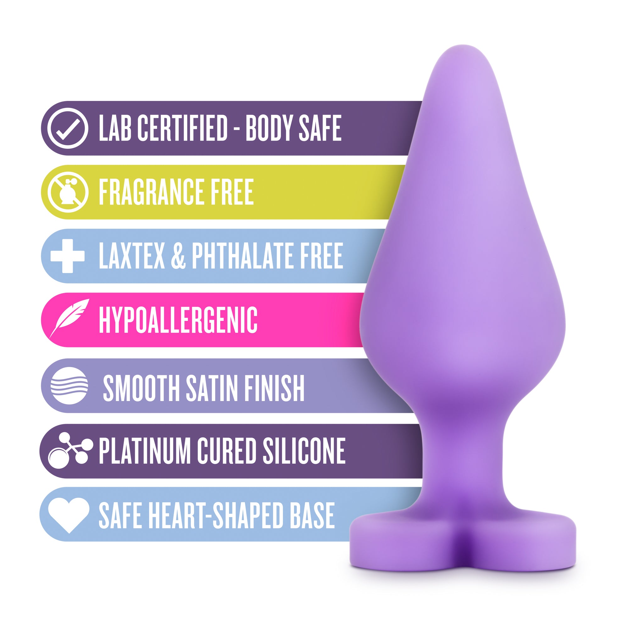 Naughty Candy Heart Do Me Now Cute Heart Butt Plug > Anal Range > Butt Plugs