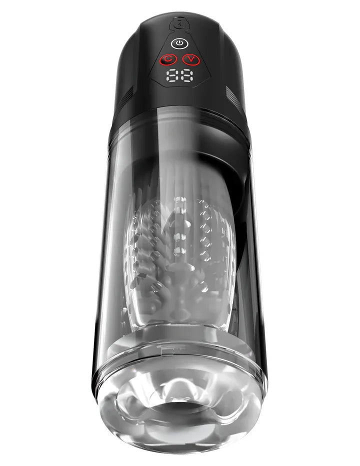 Pdx Elite Mega Bator Pro – Premium Spinning Stroker > Sex Toys For Men > Masturbators > Vibrating Main image