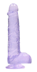 REALROCK Crystal Clear – 6 Inch Realistic Dildo With Balls > Dildos > Realistic Dildos