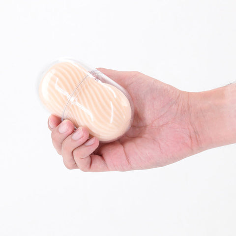 Pocket Pals Misty White – Compact Reversible TPE Stroker > Sex Toys For Men > Masturbators Cup