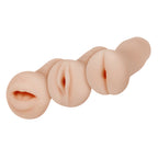 Selopa Party Pack Light 3 Life-Like Strokers - Realistic Textured Stroker Set > Sex Toys For Men > Masturbators > Manual