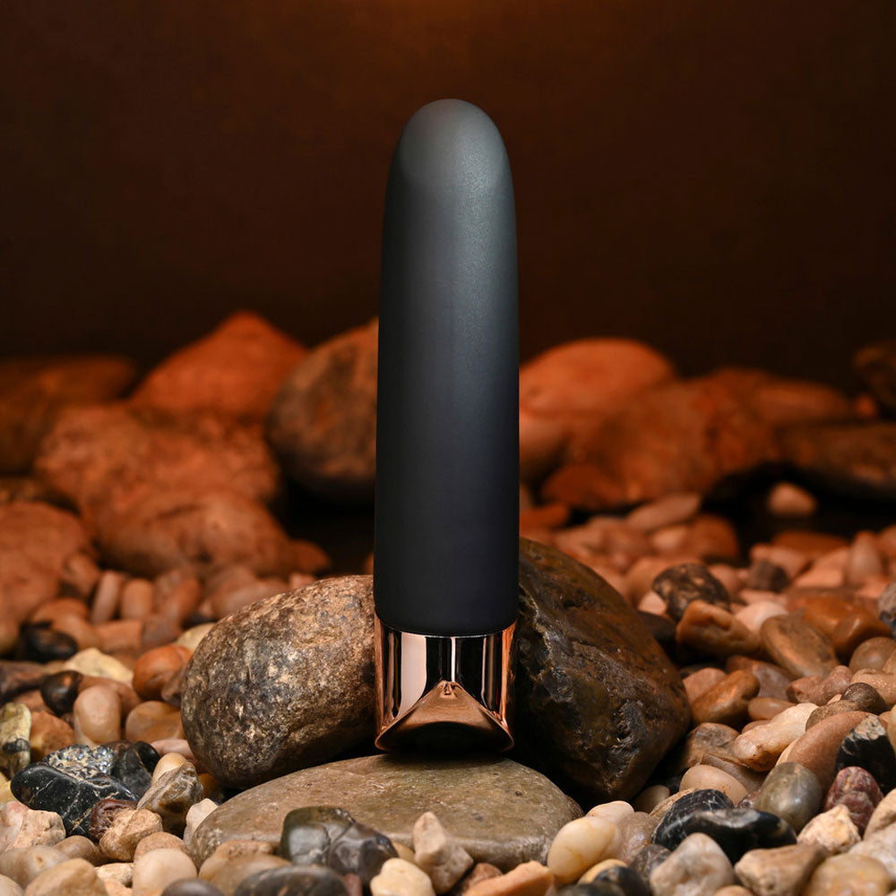Gender X The Gold Standard Rose Gold 10 cm Bullet Vibrator > Vibrators > Mini Vibrators