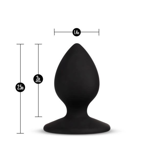 Temptasia Slave Plug Black Anal Toy Black > Anal Range > Butt Plugs