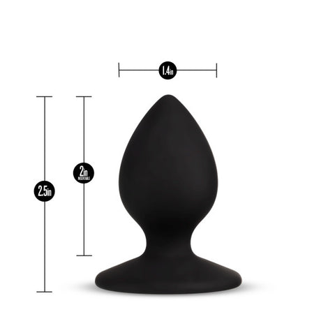 Temptasia Slave Plug Black Anal Toy Black > Anal Range > Butt Plugs