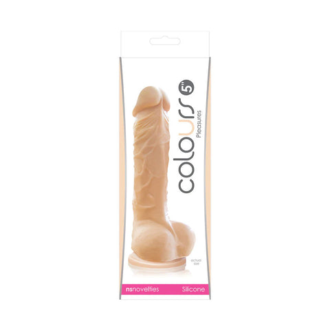 Colours Pleasures 12.7 Centimeter Realistic Silicone Dong > Realistic Dildos and Vibes > Oversized Toys