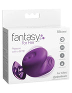Fantasy For Her Luv Bites – Silicone Vibrating Pleasure Toy Purple > Sex Toys > Nipple Stimulators
