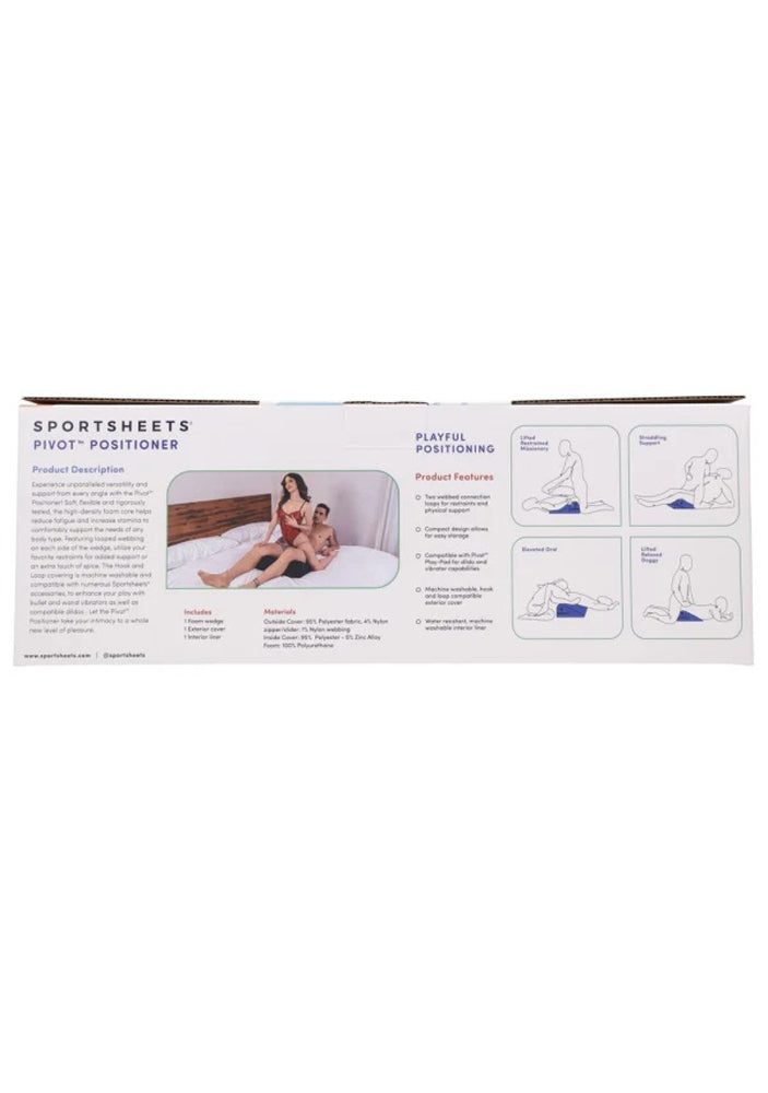 Pivot Positioner – High-Density Foam Position Cushion > Sex Toys > Sex Positioners