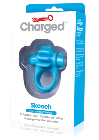 Skooch Charged – Rechargeable Vibrating Cock Ring with Textured Stimulation > Sex Toys > Couples Toys
