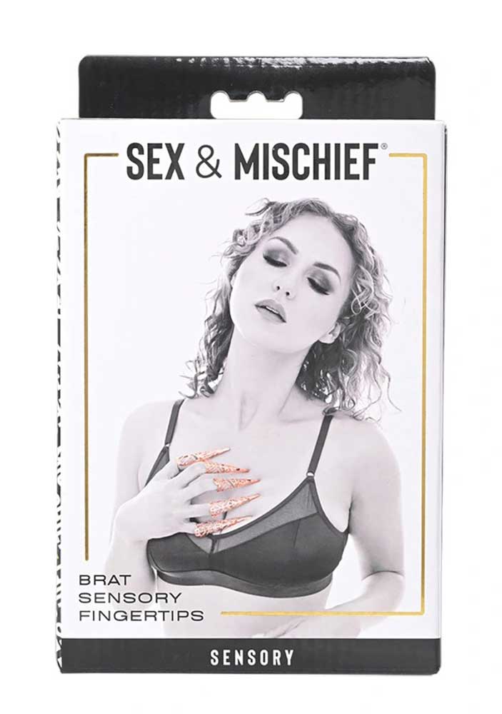Sex & Mischief Brat Sensory Fingertips (Rose Gold) – Set of 5 Sensory Fingertips Pink > Bondage Gear > Medical Instruments