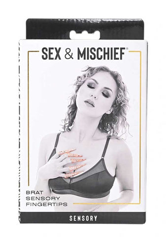 Sex & Mischief Brat Sensory Fingertips (Rose Gold) – Set of 5 Sensory Fingertips Pink > Bondage Gear > Medical Instruments