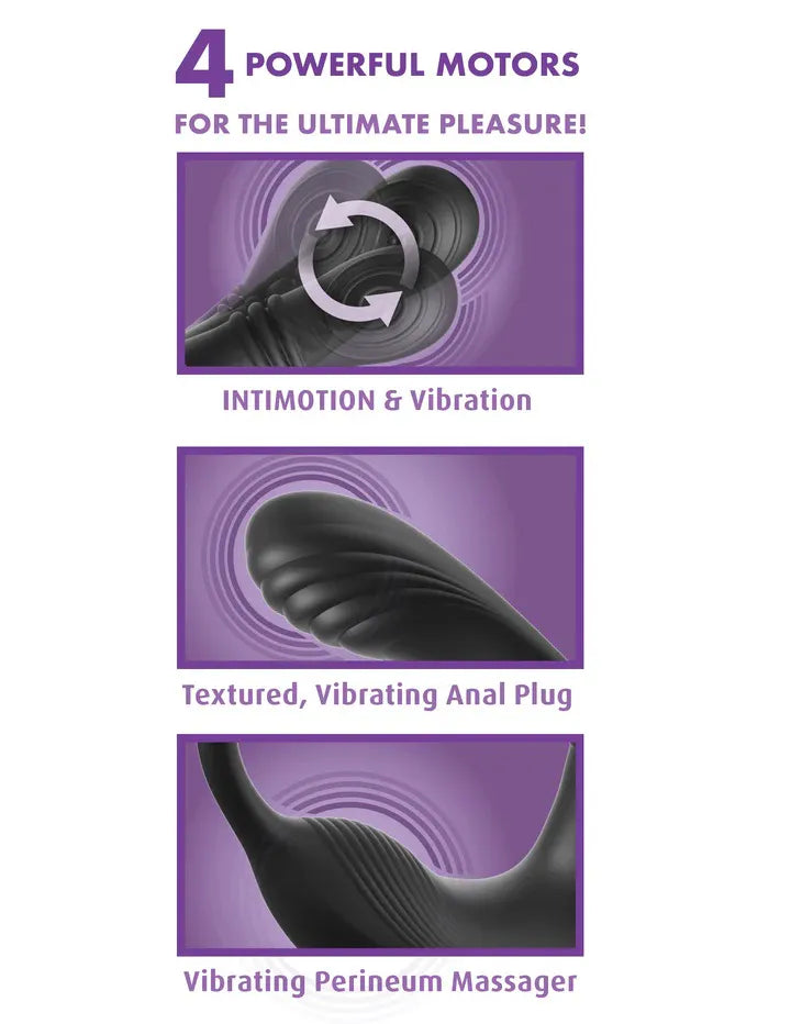 Anal Fantasy Elite Ass Gasm IntiMotion – Advanced Anal Vibrator > Anal Range > Prostate Plugs