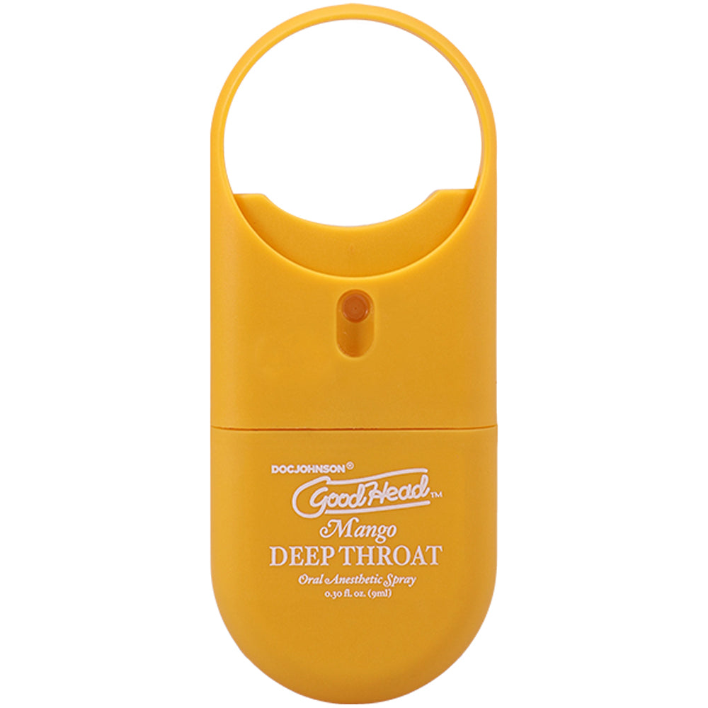 GoodHead Deep Throat Spray To-Go Mango 0.30 Fl Oz Oral Spray Secondary image
