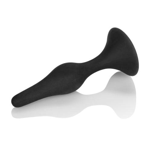 Booty Call Booty Starter Petite Silicone Anal Toy Black Black Butt Plugs