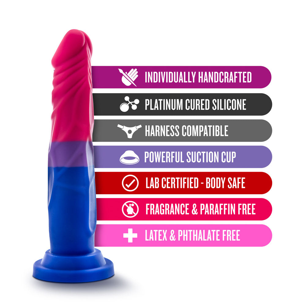 Avant Pride P8 Silicone Dildo with Suction Cup Base > Dildos > Neutral Dildos
