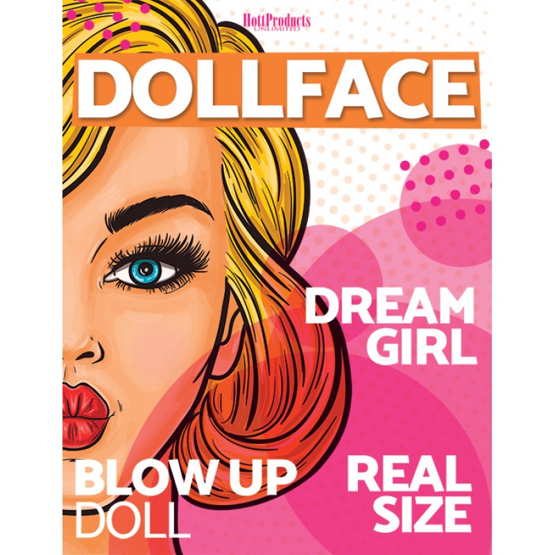 Doll Face Blow Up Doll with Three Pleasure Holes for Versatile Fun Beige DOLLS