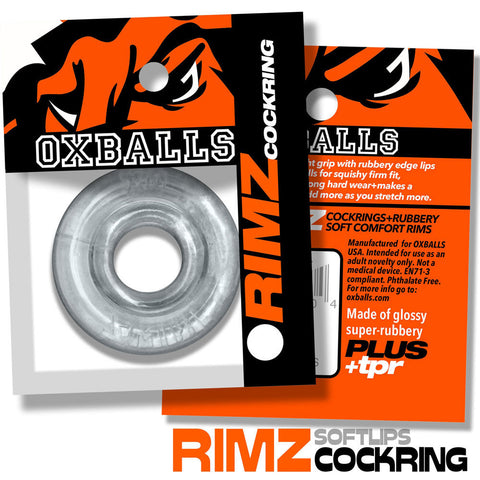 Rimz Big Single Ring (Black) – Larger Comfort-Fit Cockring > Cock Ring > Single