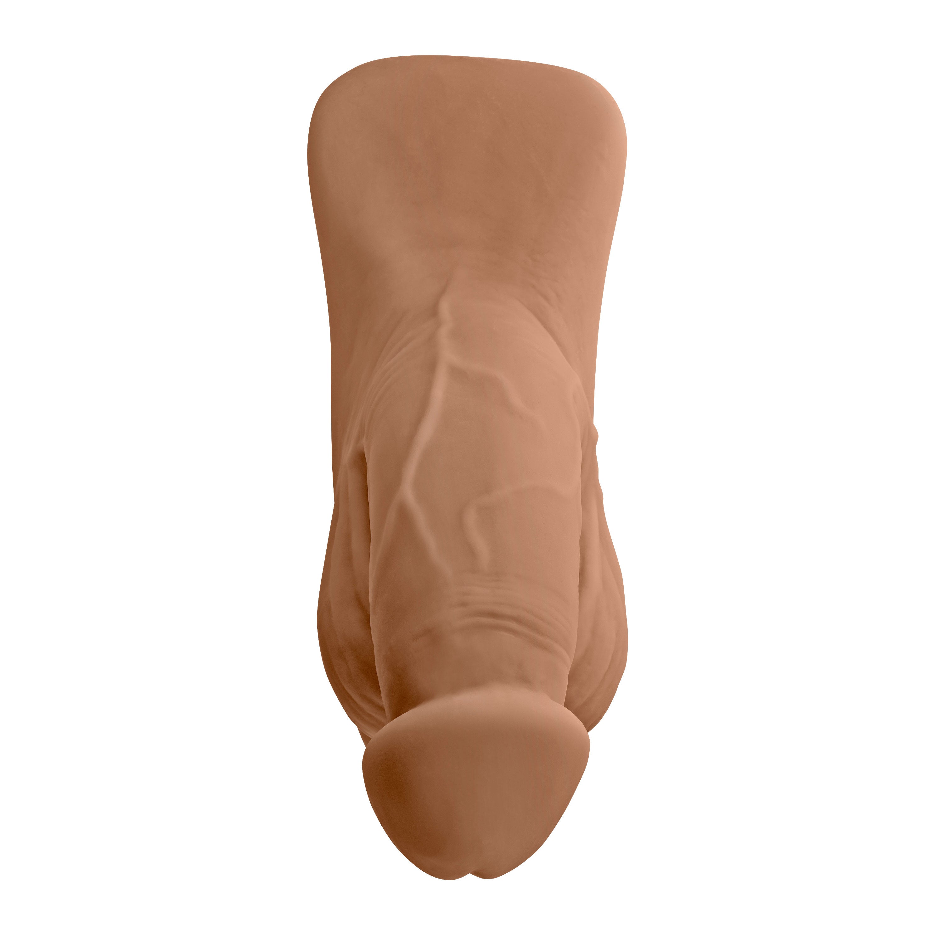Gender X 4 Inch Silicone Packer Medium (Tan) – Body-Safe Silicone Packer > Gender > Packers