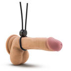 Stay Hard Silicone Loop Cock Ring in Black > Cock Ring > Adjustable