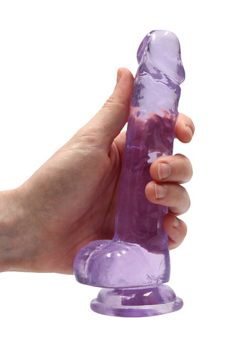 Realrock 7 Inch Realistic Dildo With Balls 17.8 Cm Dong > Dildos > Realistic Dildos