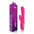 Viben Hypnotic Thrusting Rabbit Vibrator with Swinging Clitoral Stimulator in Hot Pink > Vibrators > Ladies > Rabbit
