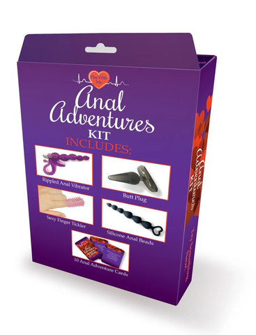 Play With Me Anal Adventures Kit – 6 Piece Anal Toy Set > Sex Toys > Couples Toys