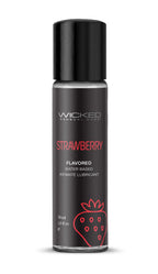 Wicked Aqua Strawberry Water Based Lubricant 30ml