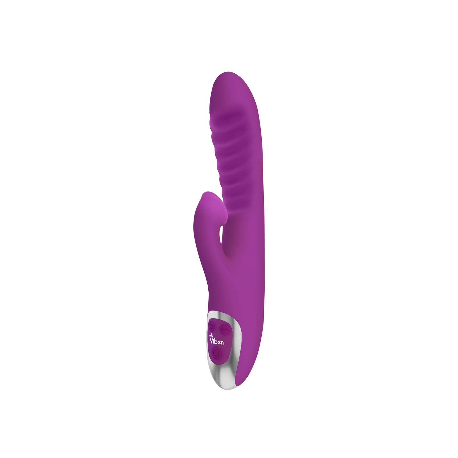 Viben Frenzy Suction Rabbit Vibe in Berry Pink VIBRATORS-RABBIT