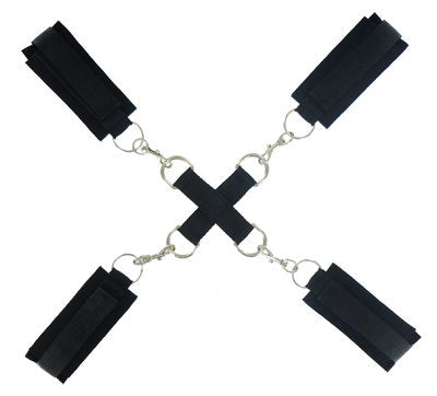 Stay Put Cross Tie Restraints for Beginners BONDAGE-TOYS