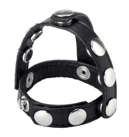 Snap-On Cock and Ball Harness for Enhanced Male Pleasure COCK RINGS Sling