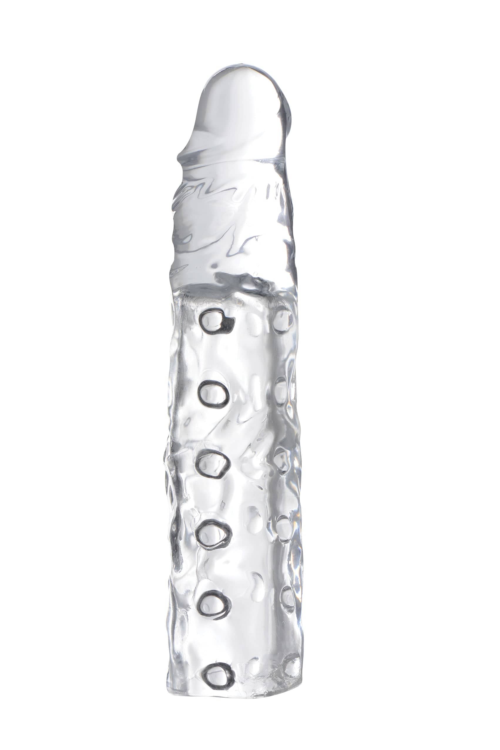 3in Clear Penis Enhancer Sleeve for Extra Length and Girth > Sex Toys For Men > Penis Sleeves Main image