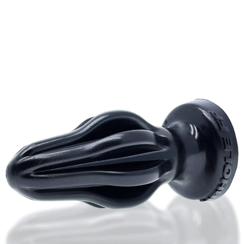 Airhole-2 Finned Buttplug Black - High-Quality Silicone Toy Butt Plugs