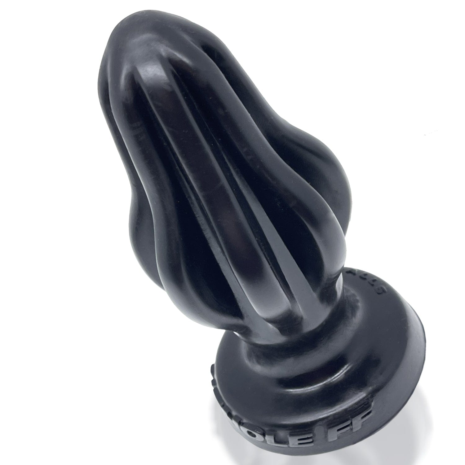 Airhole-2 Finned Buttplug Black - High-Quality Silicone Toy Butt Plugs