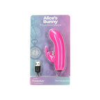 Alices Bunny Bullet with Rabbit Sleeve Pink > Vibrators > Ladies > Rabbit