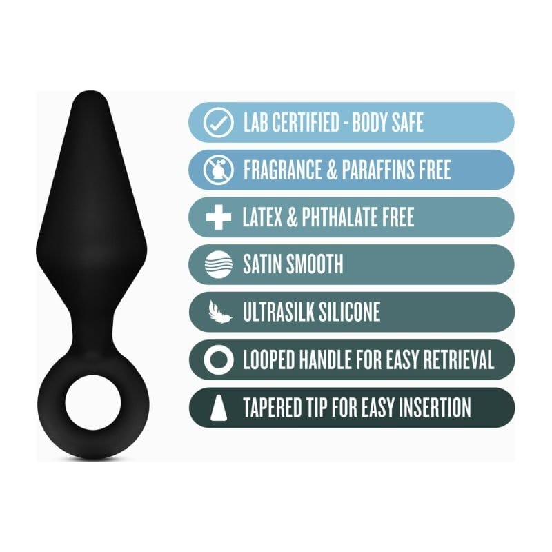 Anal Adventures Platinum Silicone Loop Plug Kit > Anal Range > Butt Plug Kits