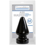 Ass Master Butt Plug 9 Inch Length 4.5 Inch Diameter Black > Anal Range > Oversized Anal Toys