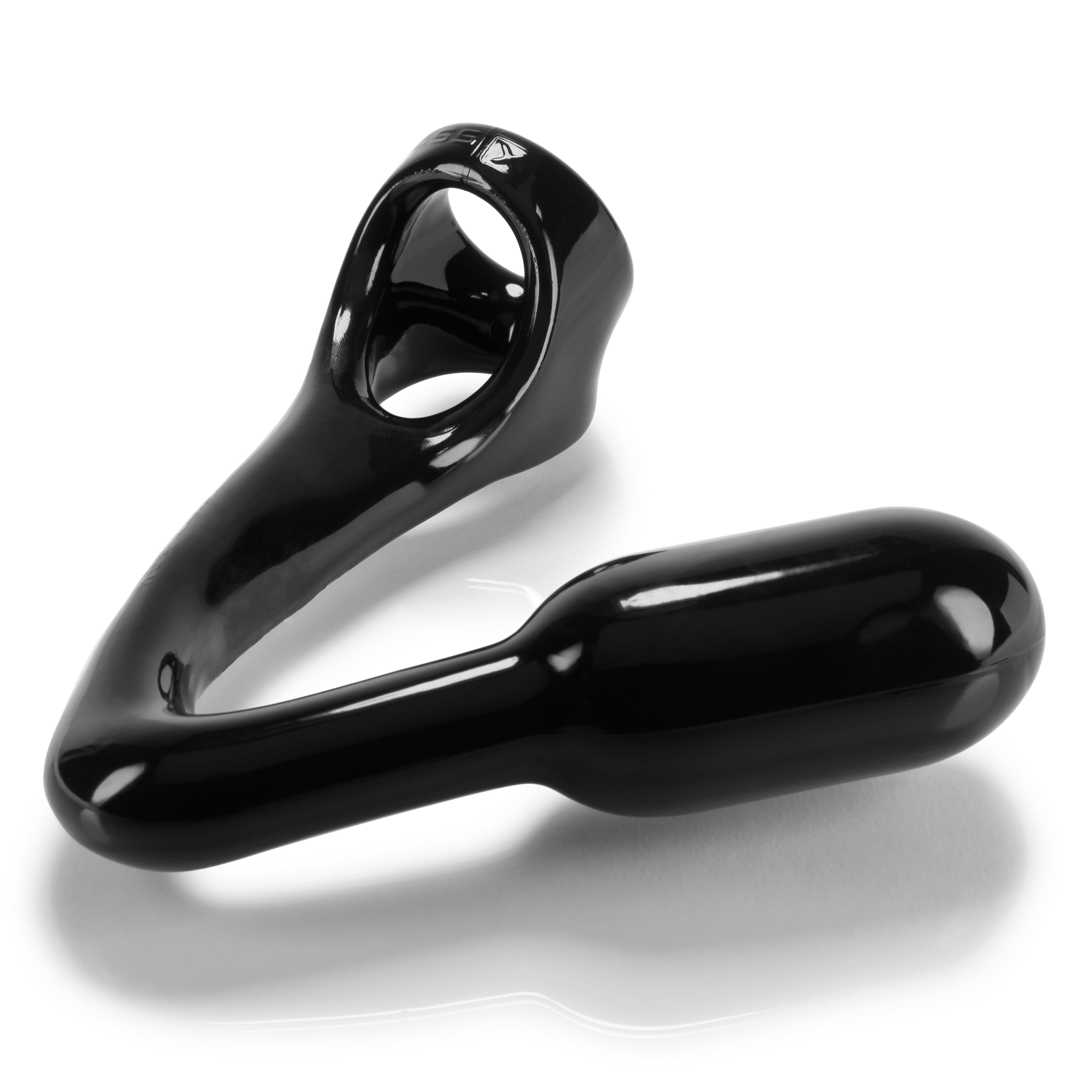 Ass X Asslock Black - Combined Cock Sling and 11 Inch Butt Plug > Anal Range > Anal Probes Main image