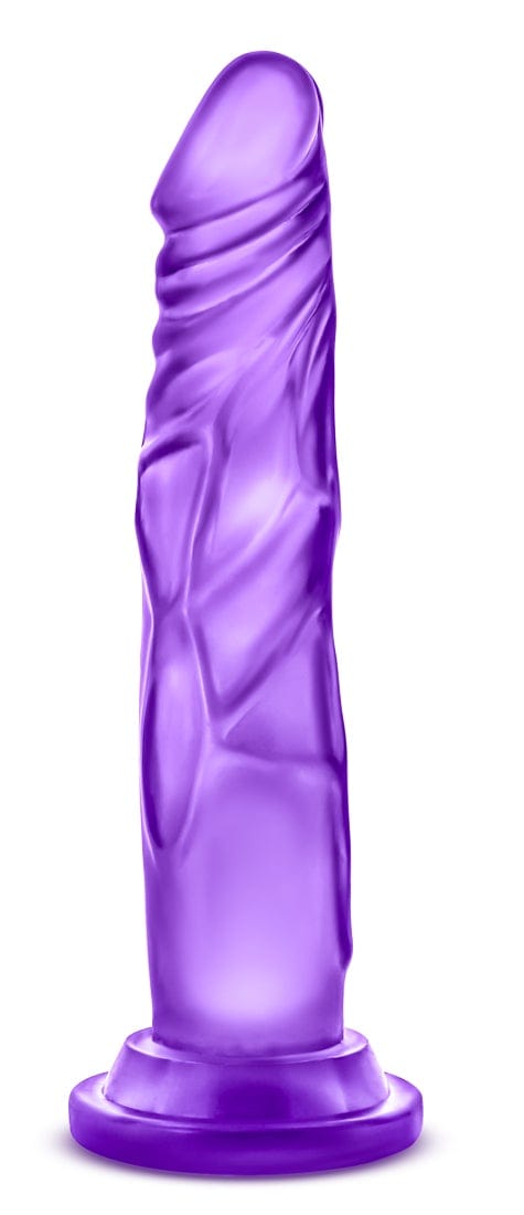 B Yours Sweet N Hard Purple Realistic 7.5" Dildo with Suction Cup Secondary image