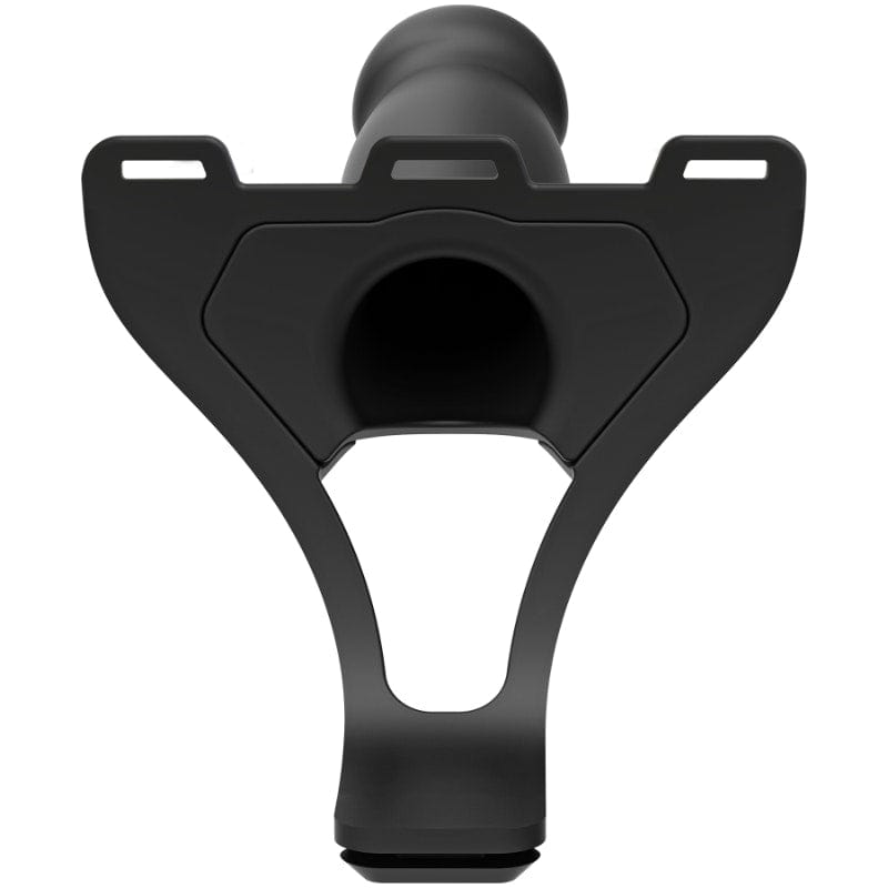 Be Bold 8 Inch Large Dong 2 Piece Hollow Silicone Strap-On Set STRAP-ONS