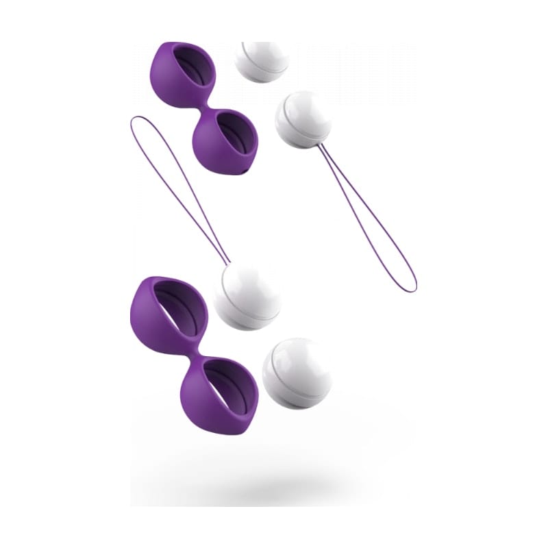 Bfit Classic Purple Love Balls Kegel Weights 28g to 38g Secondary image