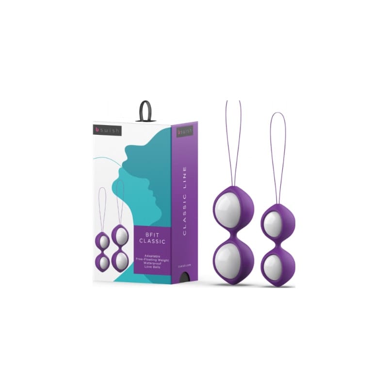 Bfit Classic Purple Love Balls Kegel Weights 28g to 38g > Sex Toys For Ladies > Kegel Exercise Main image