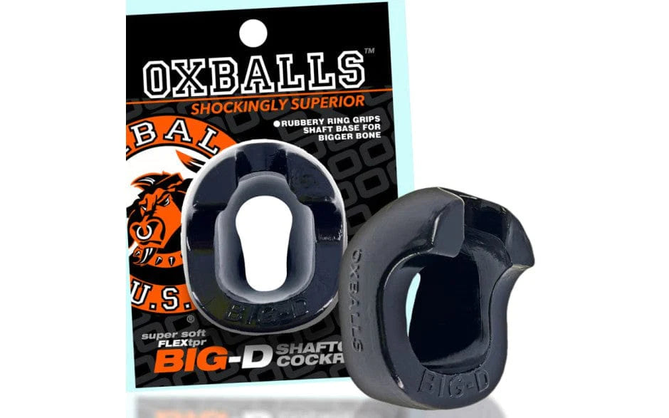 Big D Shaft Grip Cock Ring Black COCK RINGS