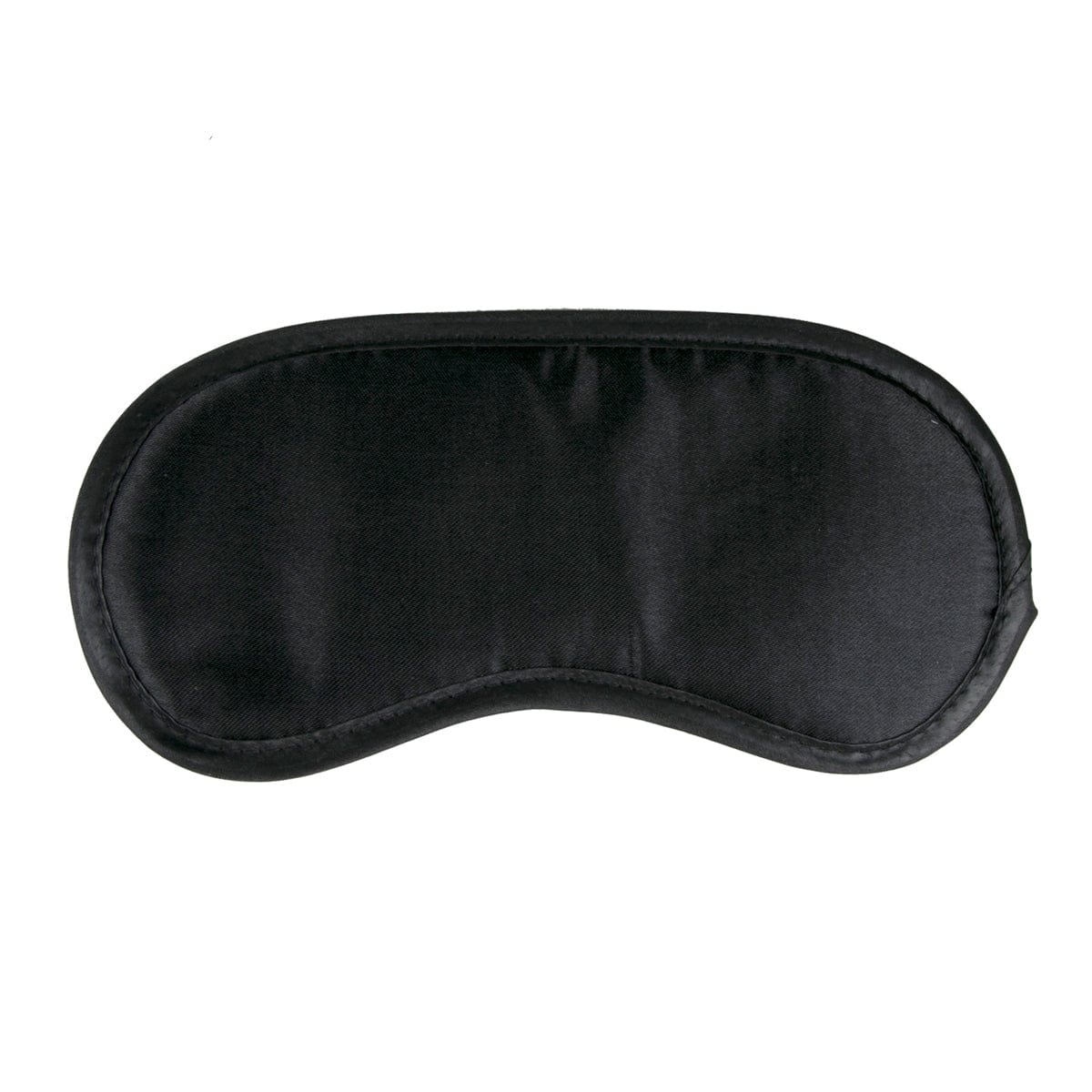 Black Satin Eye Mask – Smooth Sensory Deprivation Blindfold Accessory > Bondage Gear > Blindfolds Main image
