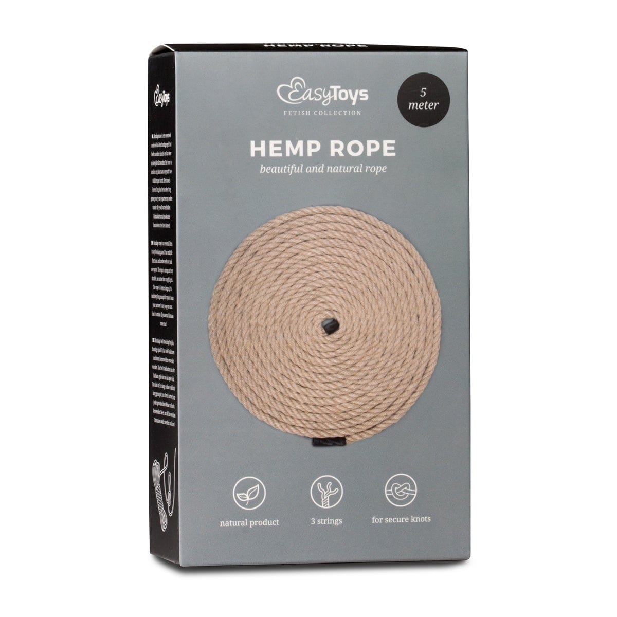 Bondage Rope Hemp 5 Meter High Quality Secondary image
