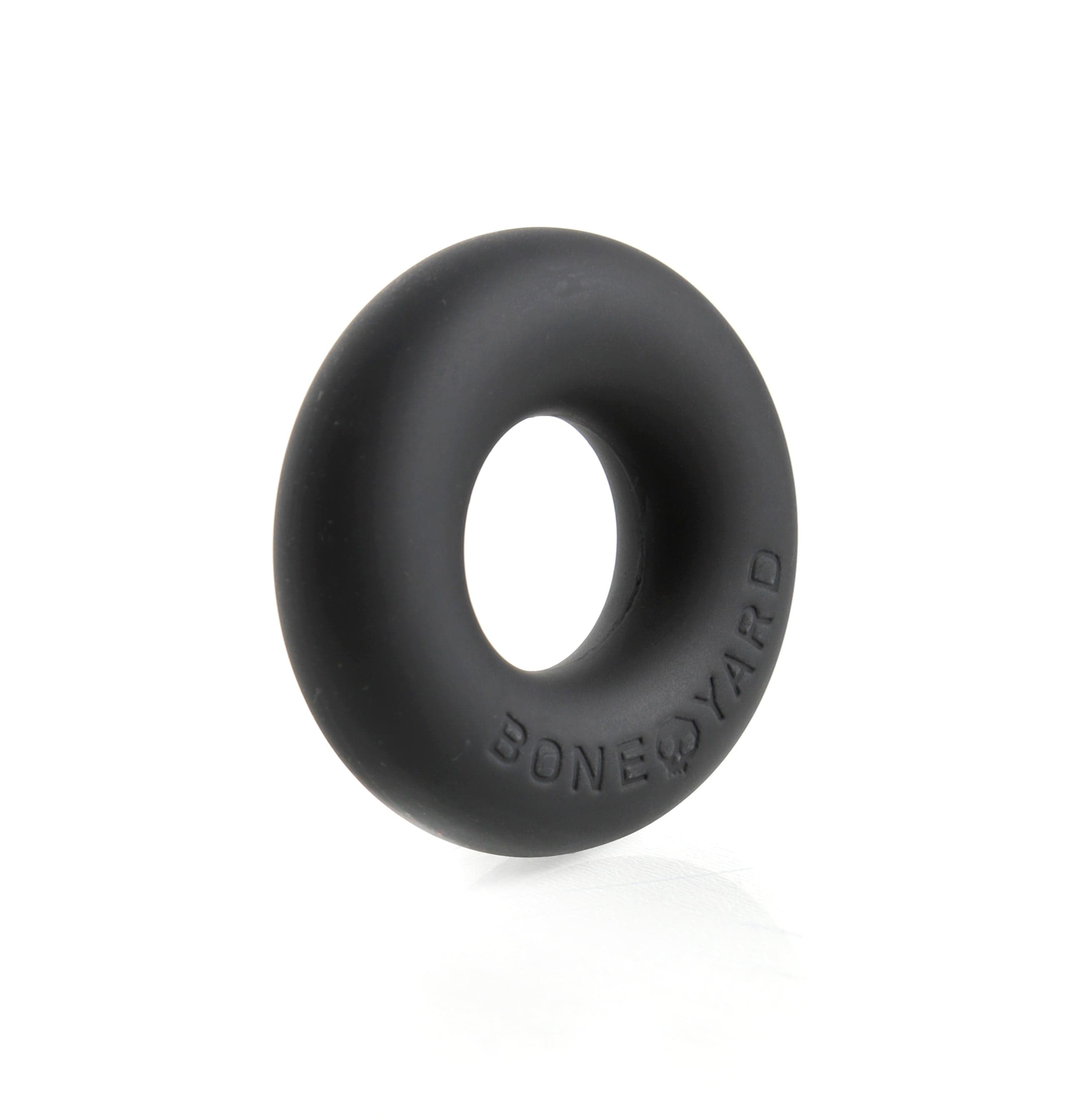 Boneyard Ultimate Silicone Cock Ring Black 20mm Internal Diameter > Cock Ring > Single