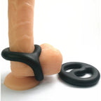Brutus Yin Yang Silicone Cock and Ball Duo Ring > Cock Ring > Single