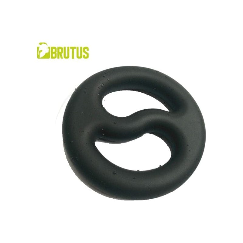 Brutus Yin Yang Silicone Cock and Ball Duo Ring > Cock Ring > Single