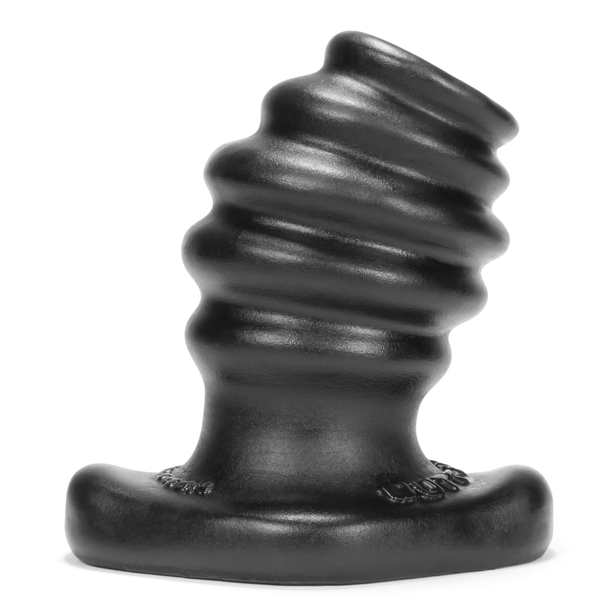 Butthole 2 Hollow Plug Medium Black Silicone Adult Toy Butt Plugs - Hollow