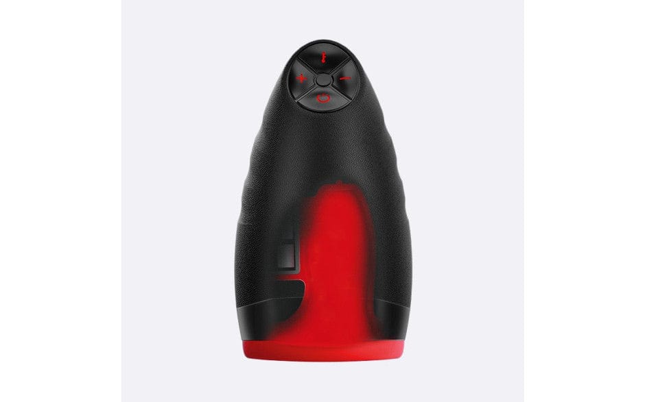 Chiven 2 (Black) – Heating Vibrating Masturbator Strokers - Auto